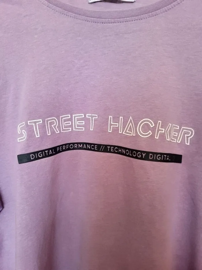 T-shirt homme Street hacker - photo numéro 2
