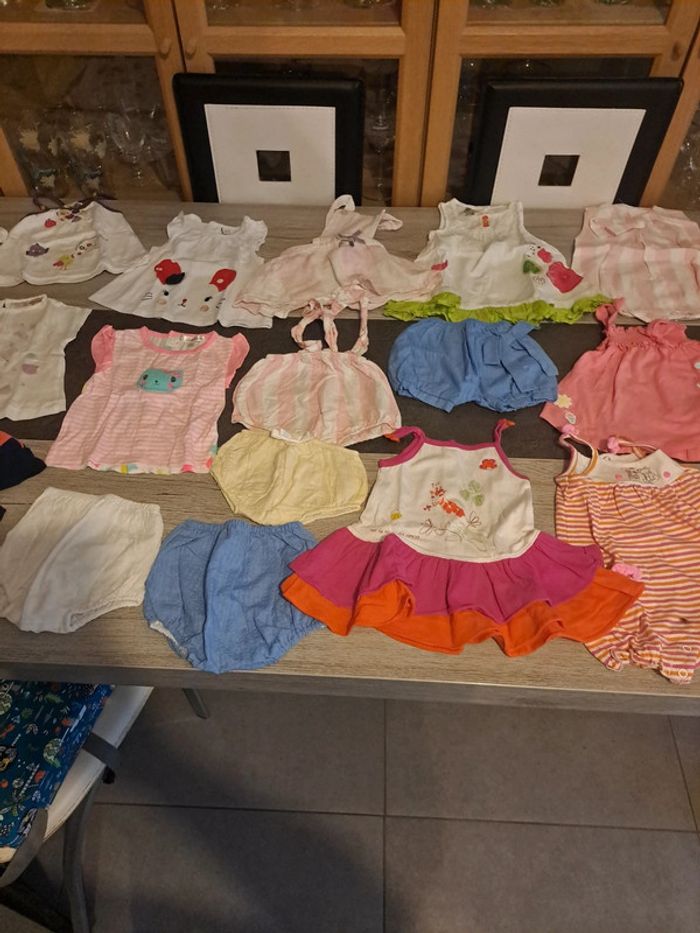 Gros lot fille ete 3 mois (90 vetements) - photo numéro 3