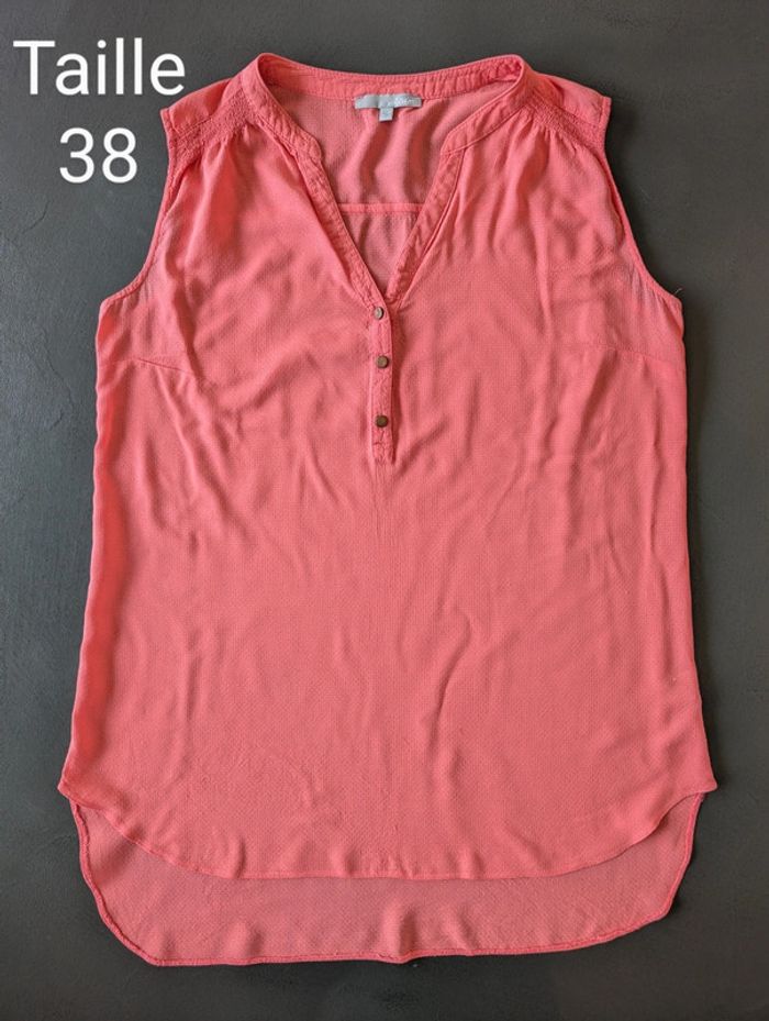 Débardeur corail Etam - Taille 38