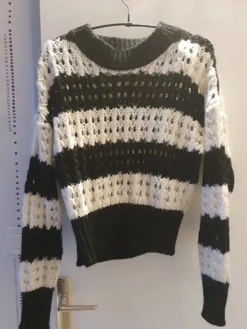 Pull rayé