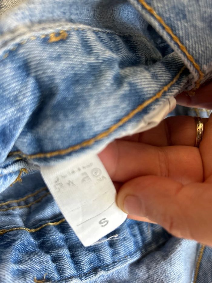 Salopette en jeans taille S - photo numéro 2