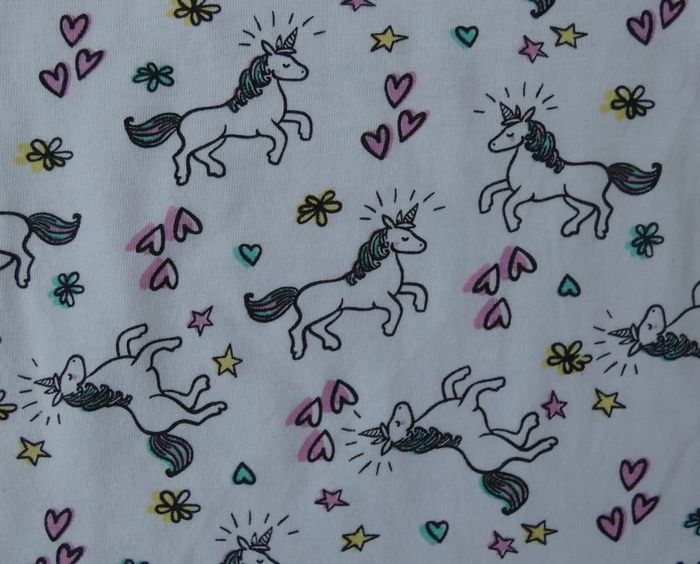 Joli tee-shirt "licornes" à paillettes fille 10-11 ans Primark - photo numéro 3