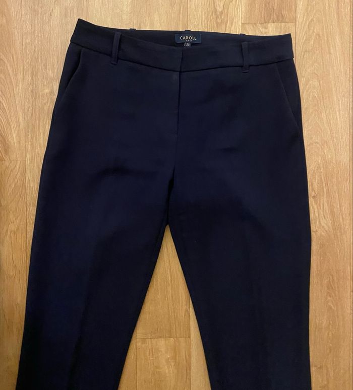 Pantalon droit marine 40 - photo numéro 6