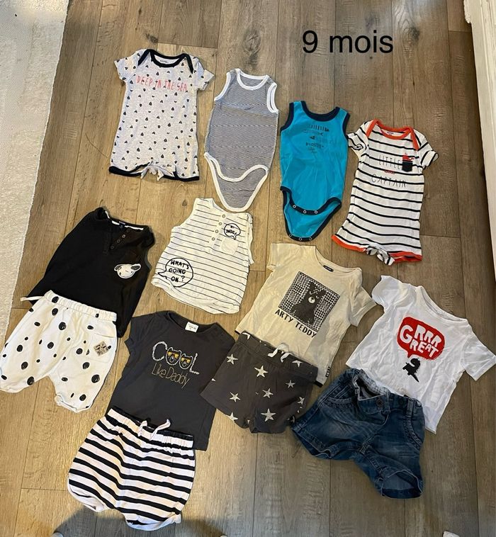 Lot de vêtement garçon 9 mois - photo numéro 2