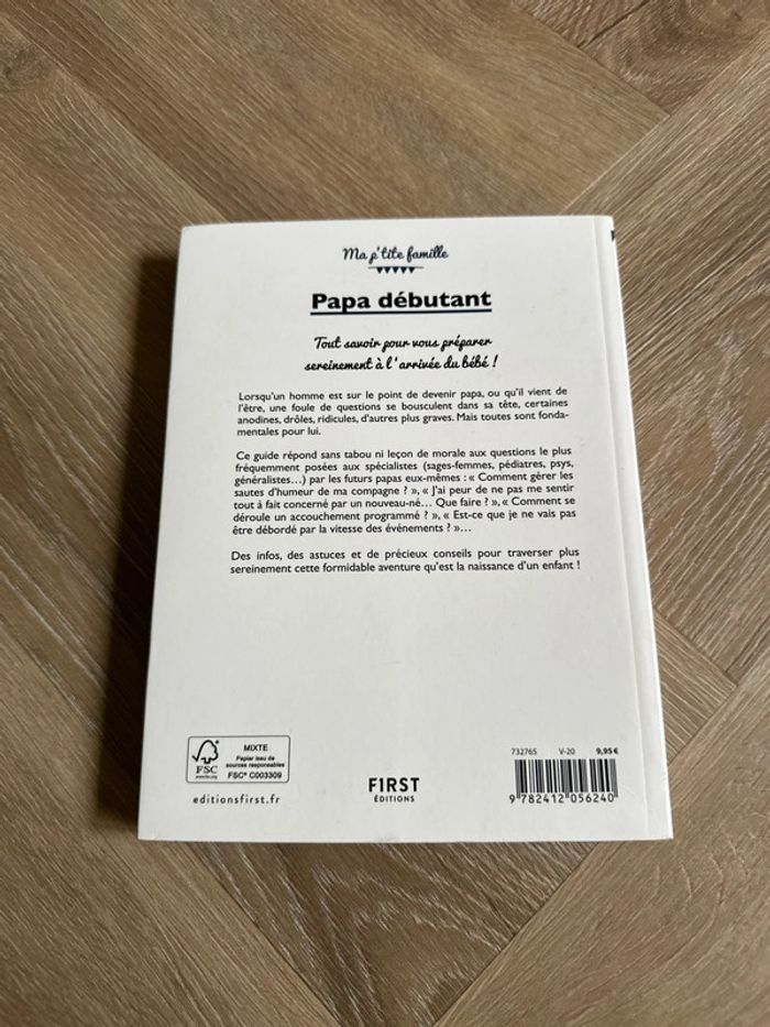Livre papa débutant - photo numéro 2