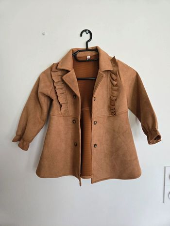 Veste mi saison camel