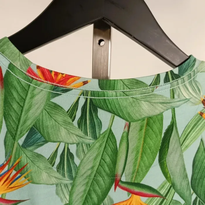 Tshirt homme - motif jungle feuillages exotiques vert taille M - Lost minds - A091 - photo numéro 5