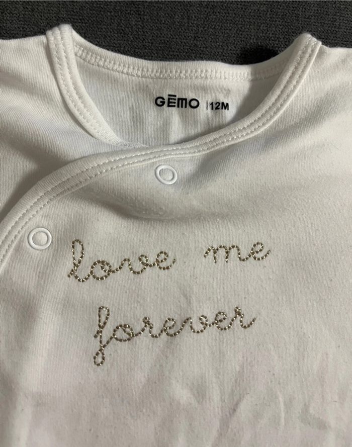 Pyjama en coton 12 mois - photo numéro 4