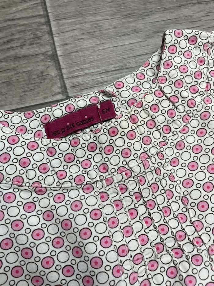 Blouse 6 mois les p’tits babies - photo numéro 3