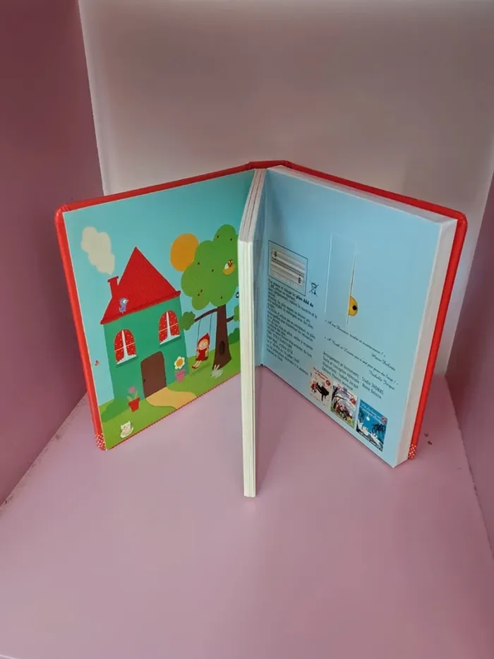 Livre d histoire audio sonore le petit chaperon rouge avec pile classique parfait état - photo numéro 3