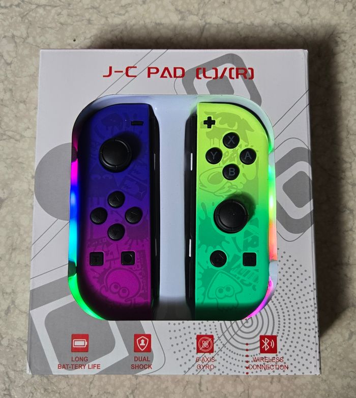 Manettes joycons neuves Nintendo switch - photo numéro 2