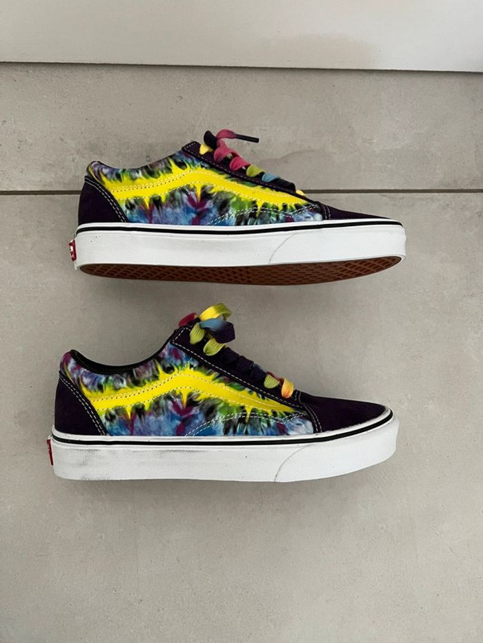 Vans Old Sokol Tie dye pointure 38 - photo numéro 4