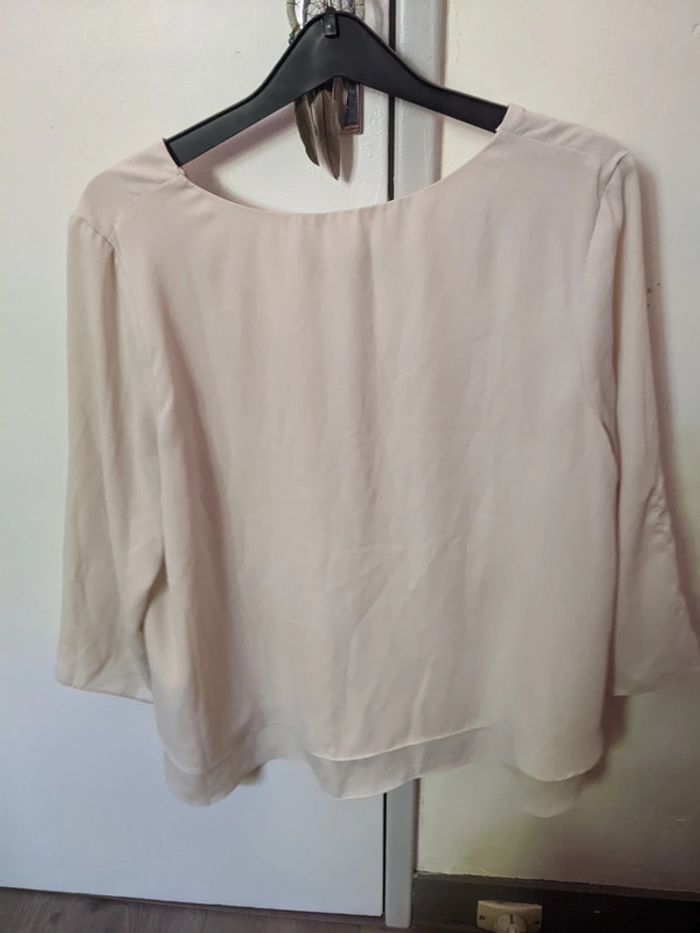 Blouse manches longues beige Atmosphère - photo numéro 4