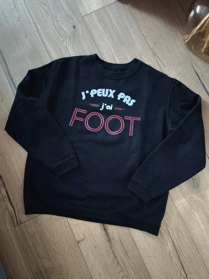 Pull J'peux pas j'ai foot