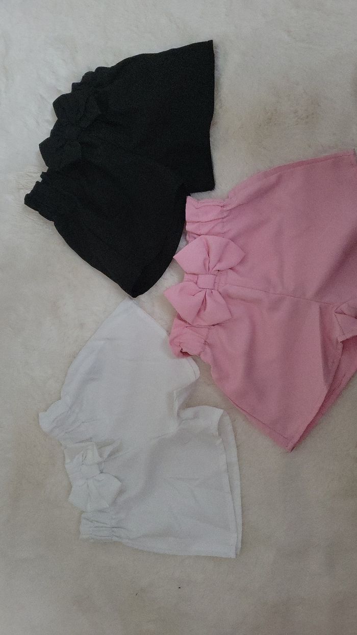 ✨ Lot de 3 shorts bébé fille 3/6 mois ✨