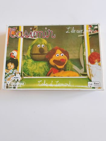 Puzzle casimir l'île aux enfants toba et Léonard capieca 