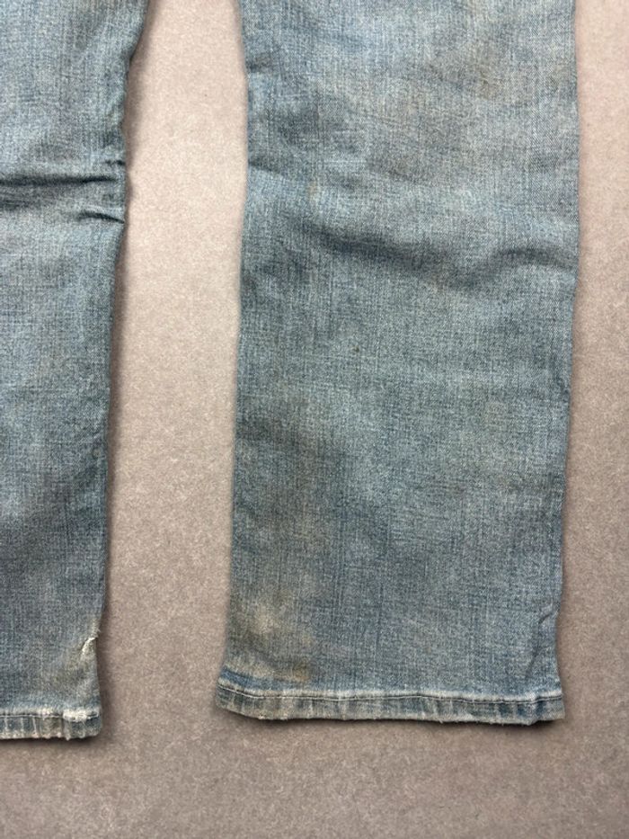 Jean pantalon coupe droite 561 noir bleu W32 L30 - photo numéro 5