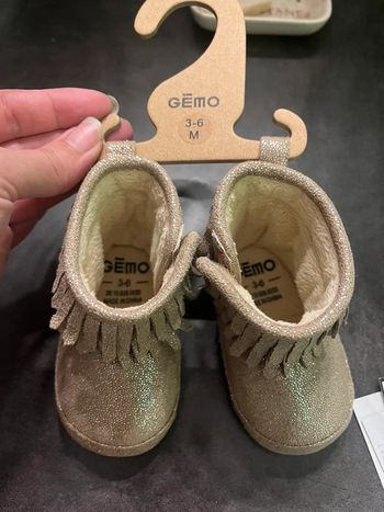 Bottines bébé à franges