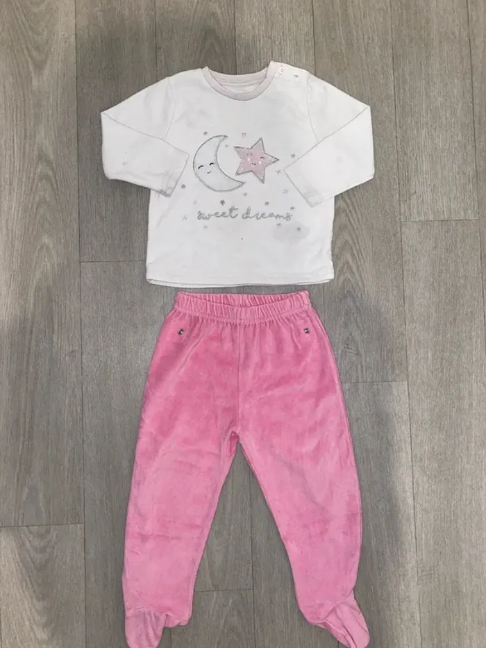 Pyjama 2 pièces 12/18mois 86cm