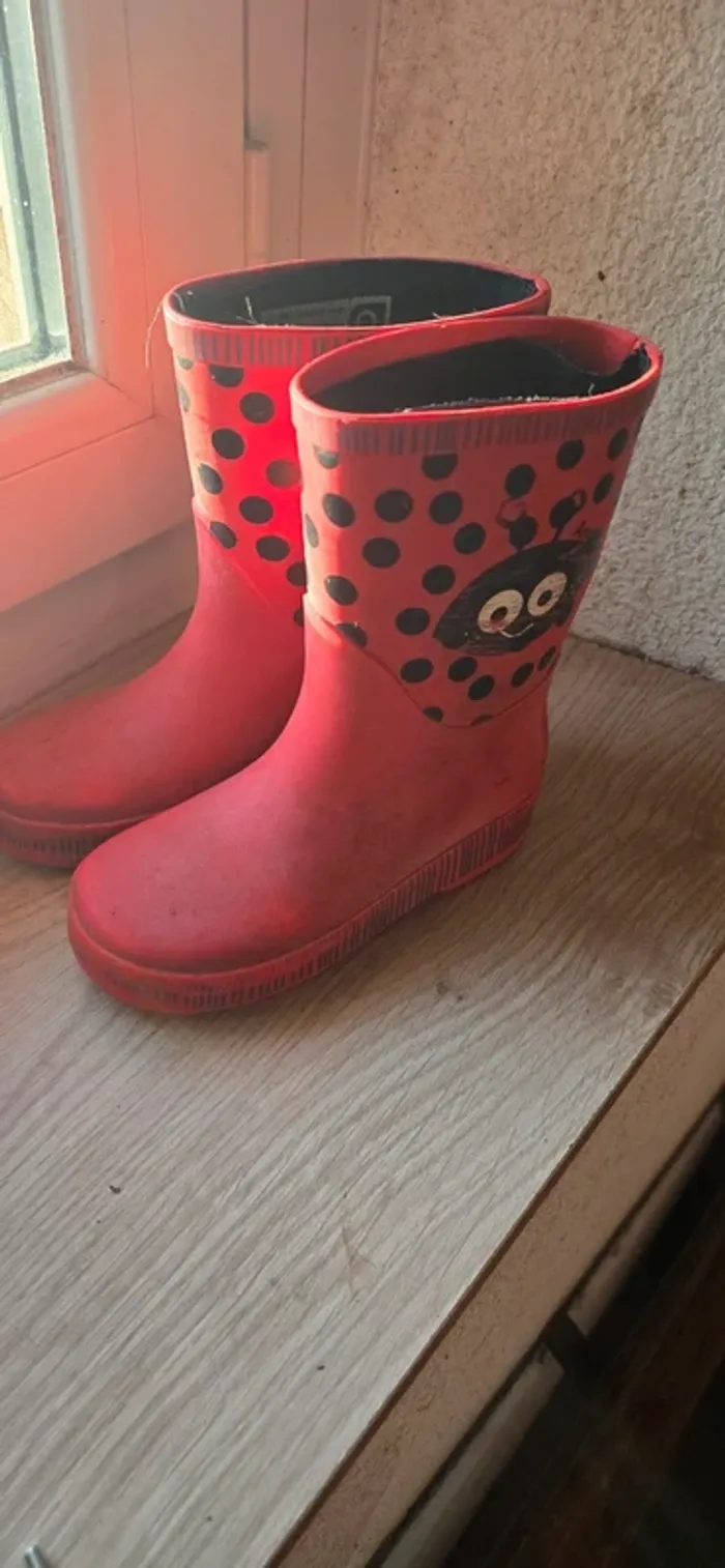 Bottes coccinelles - photo numéro 2