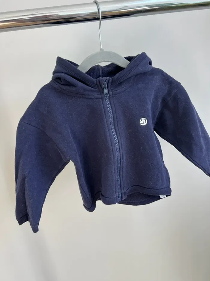 Veste à capuche Petit bateau 24 mois - photo numéro 3