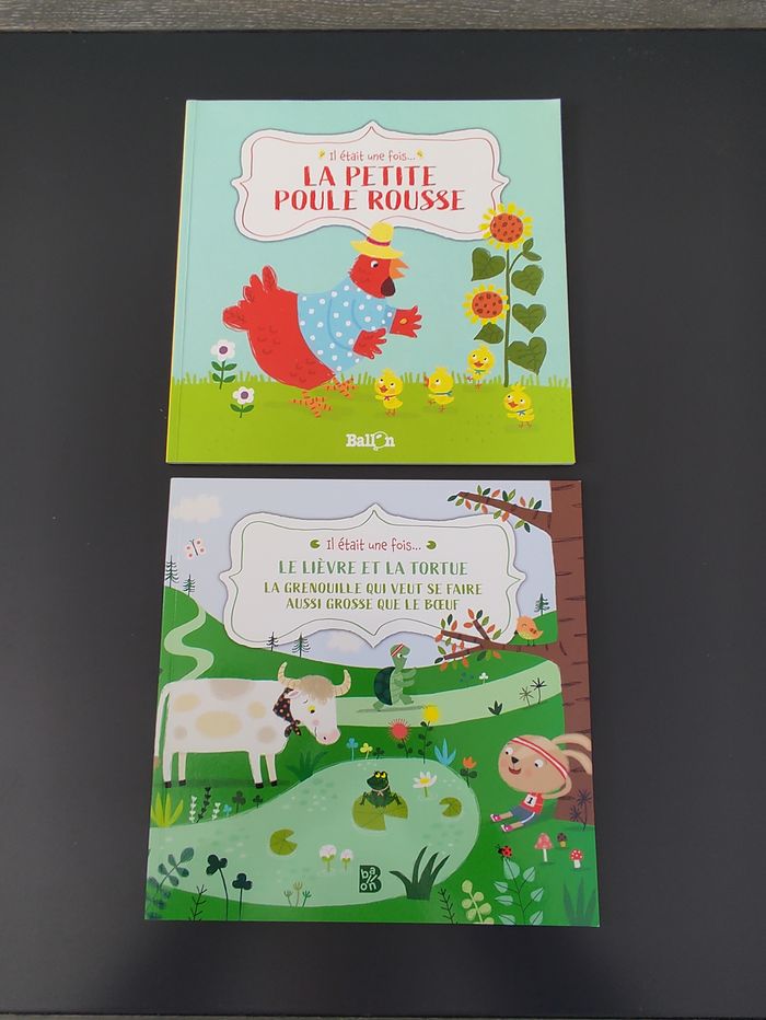 Lot de 2 livres, 3 histoires