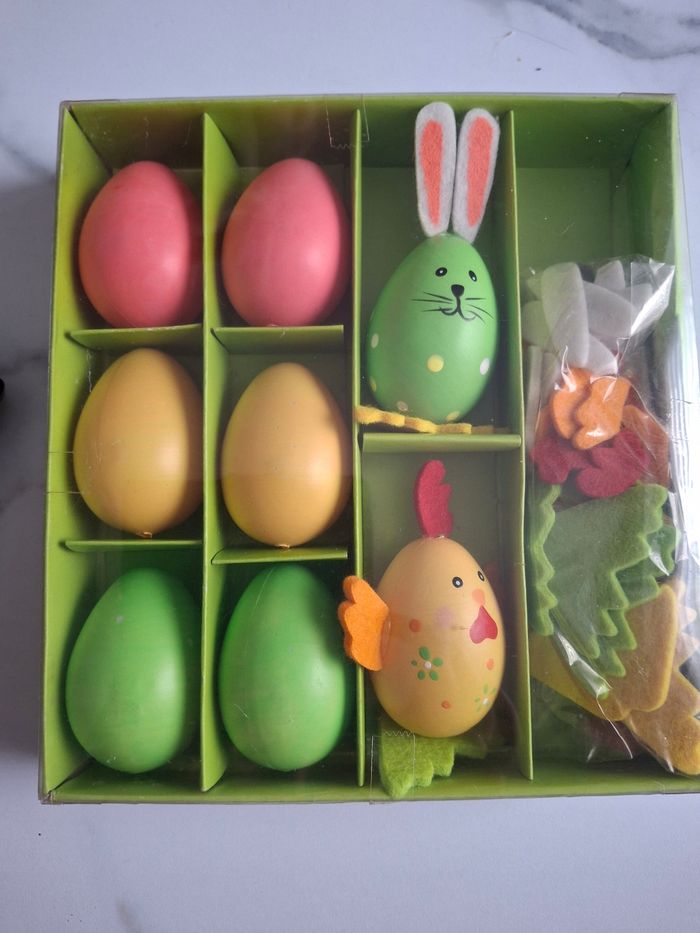 Kit de création,  6 œufs