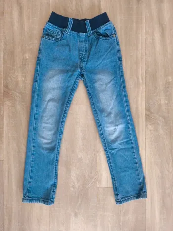 Jean jegging ceinture élastique