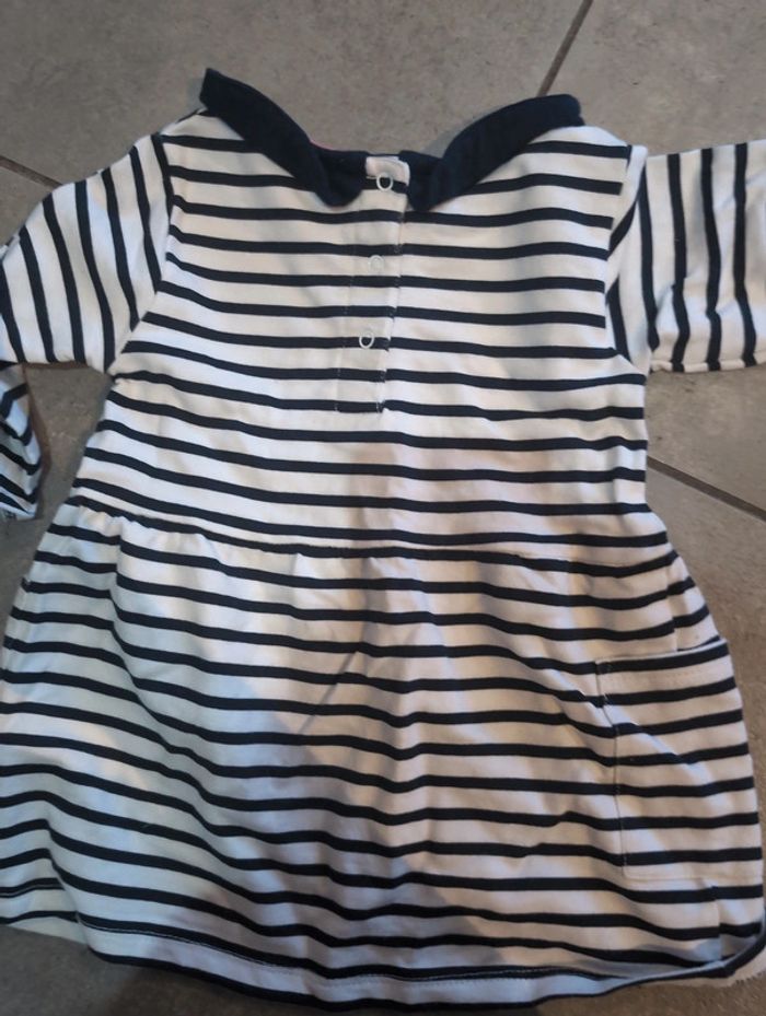 Petite robe a col marinière - photo numéro 3