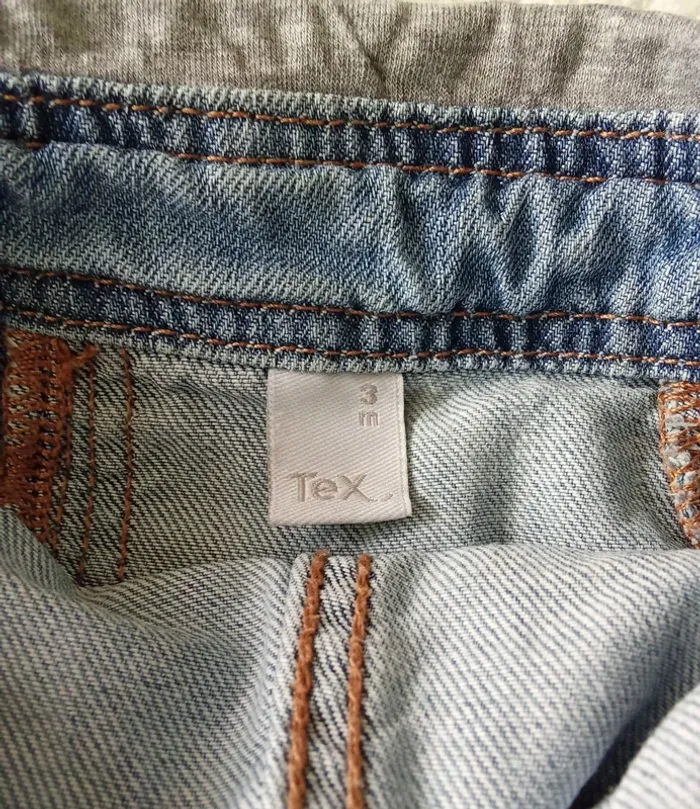Salopette en jeans garçon ⭐ très bon état ⭐ Taille 3 mois ⭐ tex - photo numéro 2