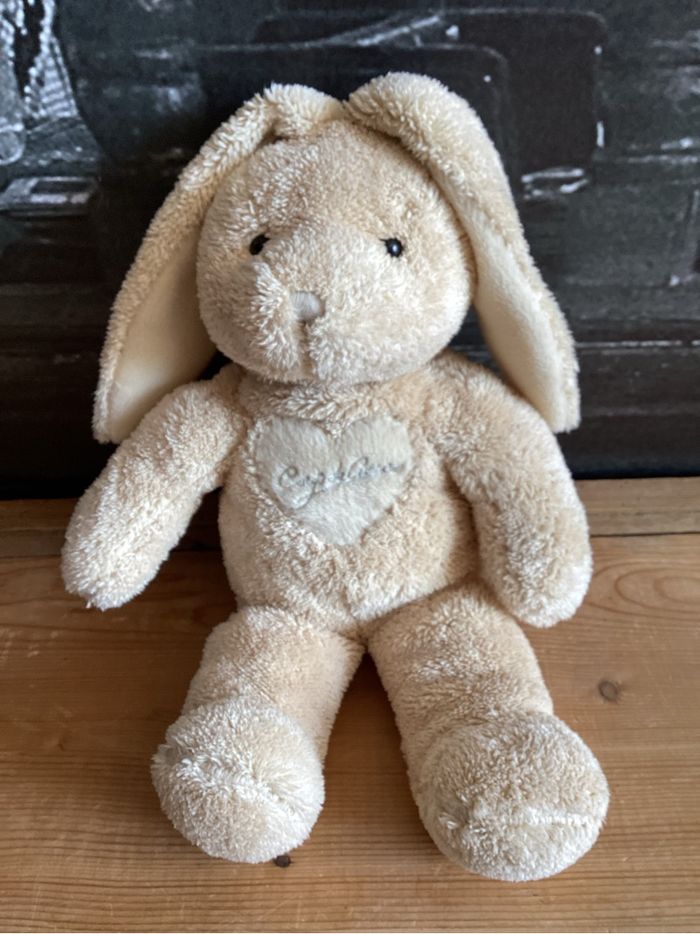 Peluche lapin Coup de cœur - photo numéro 1