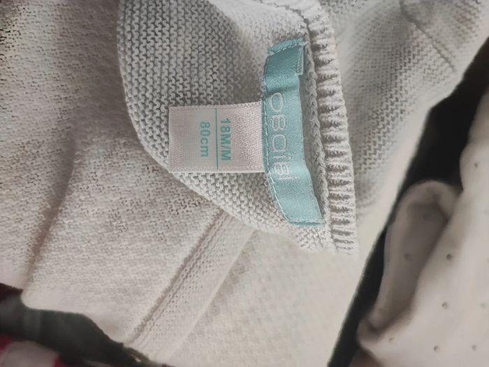 Boléro gris clair taille 18 mois - photo numéro 6