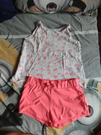 Shorts avec t-shirt