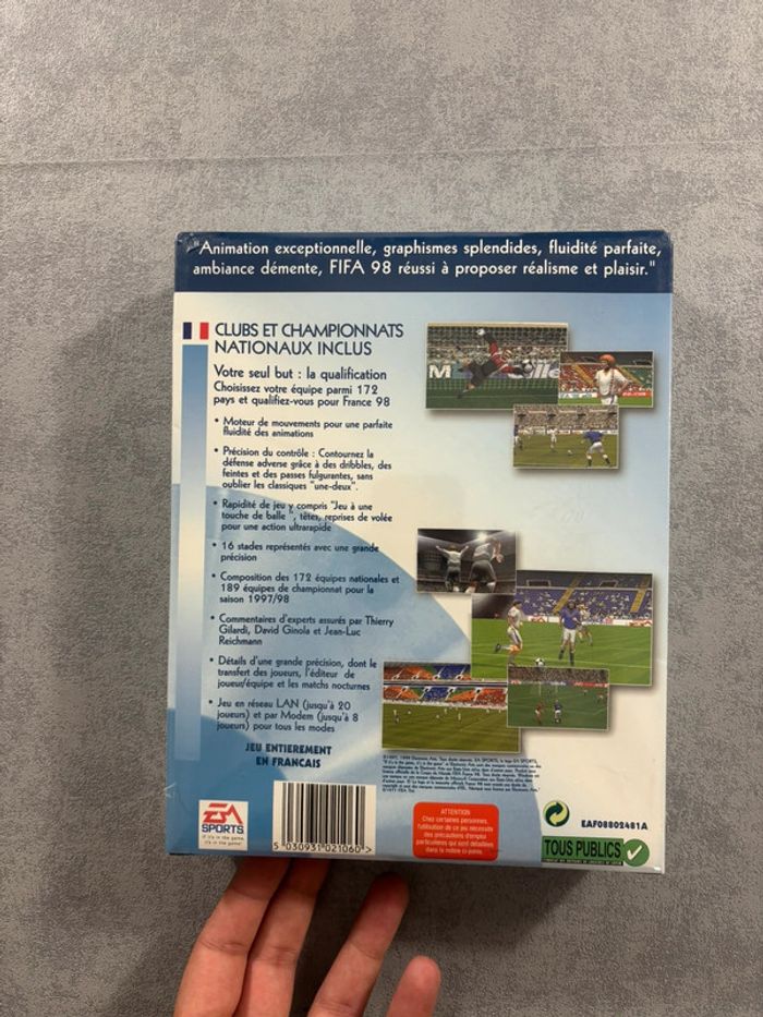 Jeux Pc fifa en route vers la coupe du monde 98 - photo numéro 3