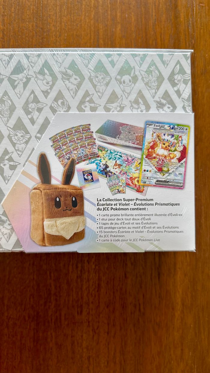 Coffret Colletion super premium UPC ev8.5 évolutions prismatiques Pokémon - photo numéro 4