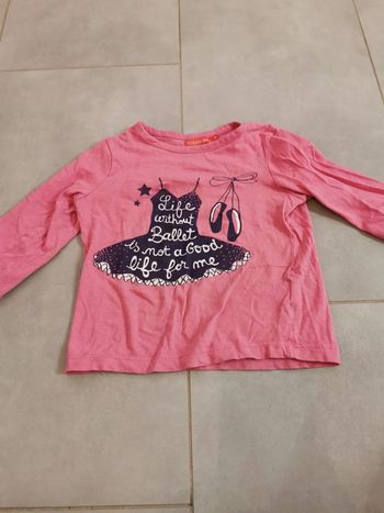 Tee-shirt manche longue 4ans Tissaia