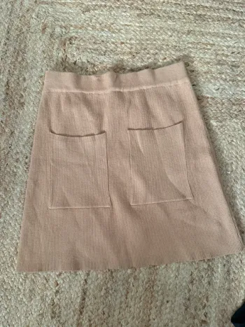 Jupe Courte Côtelée Beige Tally Weijl - XS