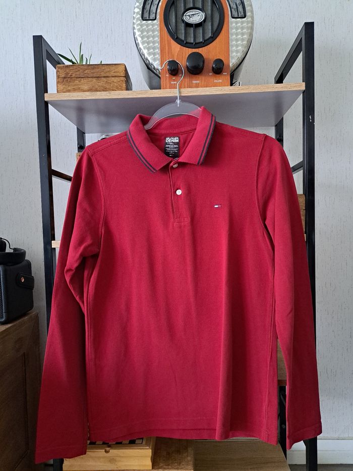 Polo manches longues homme hilfiger Denim - photo numéro 4