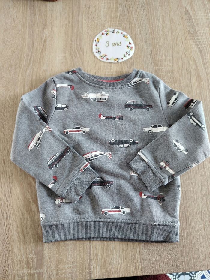 Lot de 3 sweats garçon 3ans Kiabi - photo numéro 5