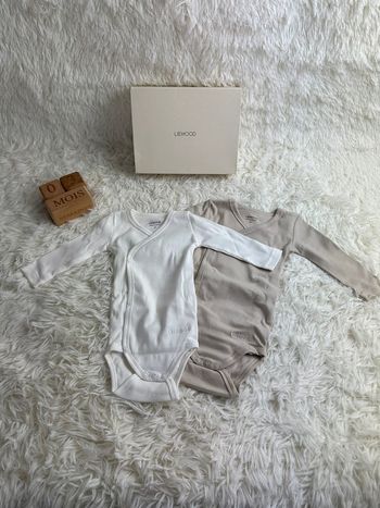 Lot de 2 bodies manches longues Liewood taille 3 mois