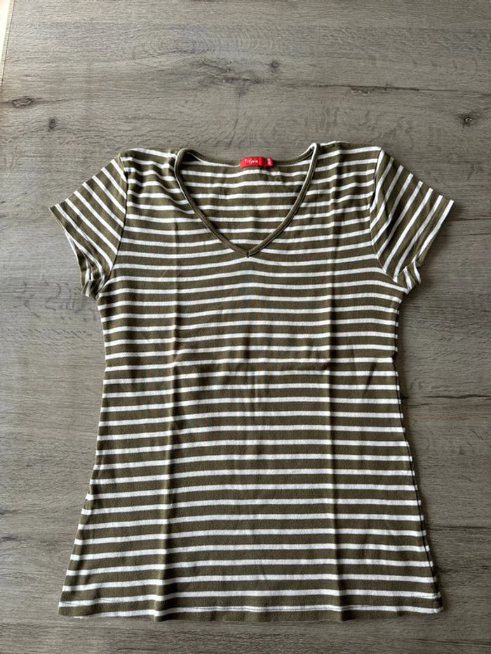 TEE shirt manches courtes 38/40 tissaia