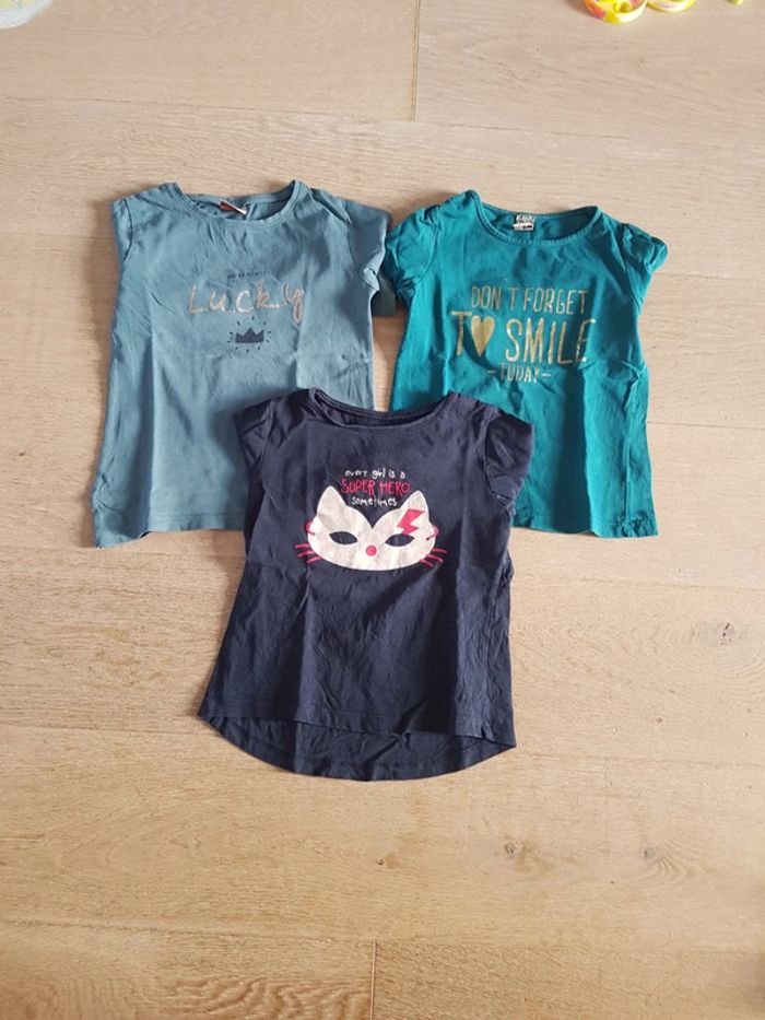 Tee shirt manches longues fille en 4 ans