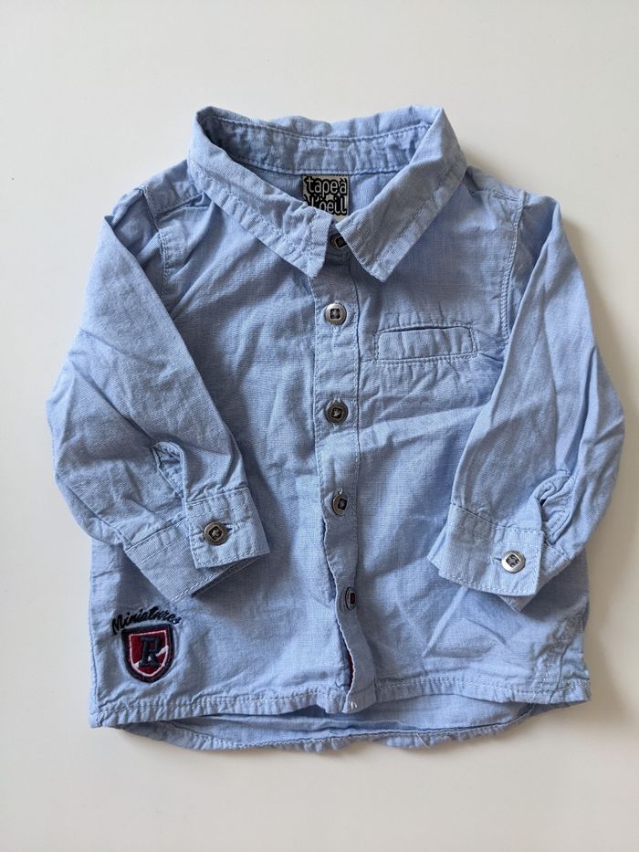 Lot de 3 chemises - 3 mois - photo numéro 2