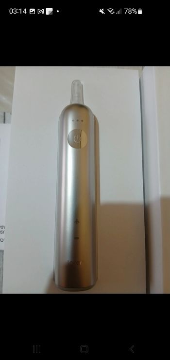 Brosse a dent electrique laifen wave acier inoxydable 