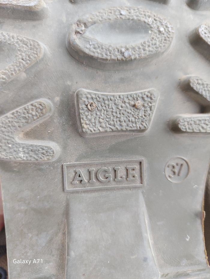 Bottine femme vert kaki AIGLE - photo numéro 5