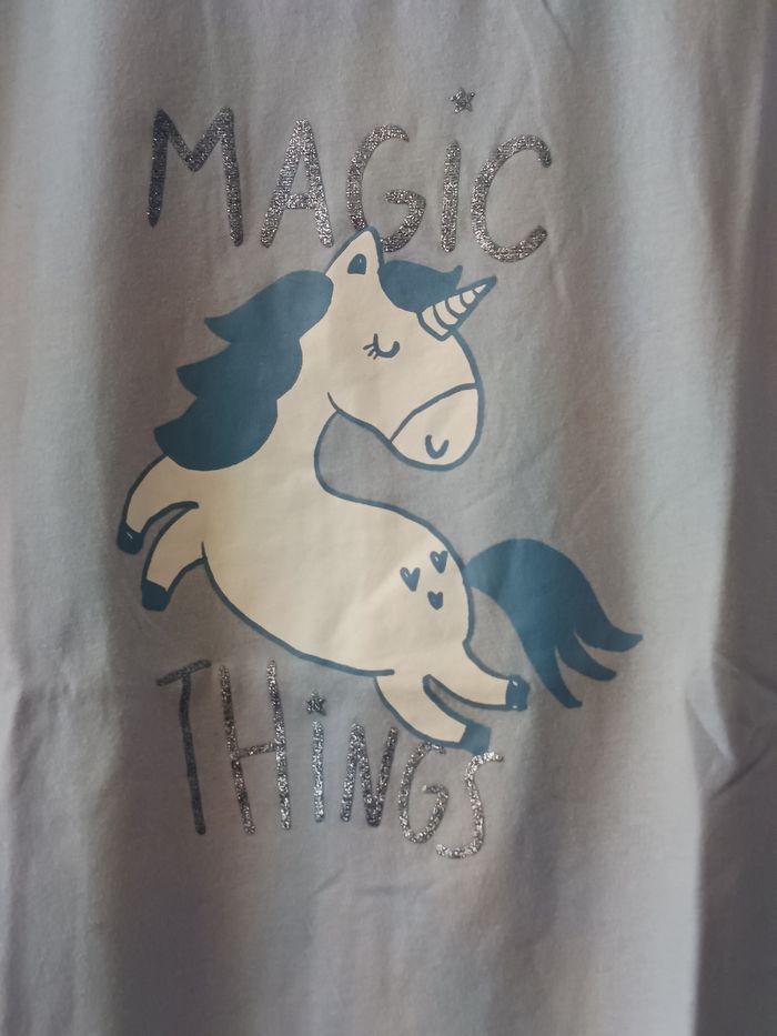 Tee-shirt fille 13/14 ans Tex - photo numéro 3