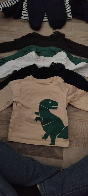 Lots tee-shirt 9mois