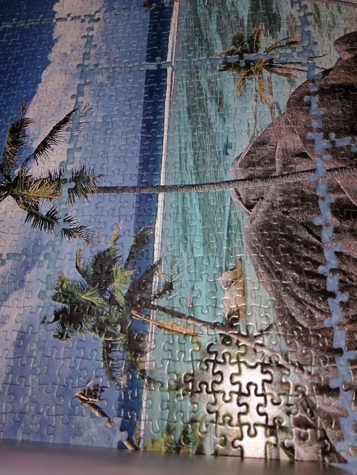 Puzzle 3000 pièces NATHAN les Seychelles - photo numéro 5