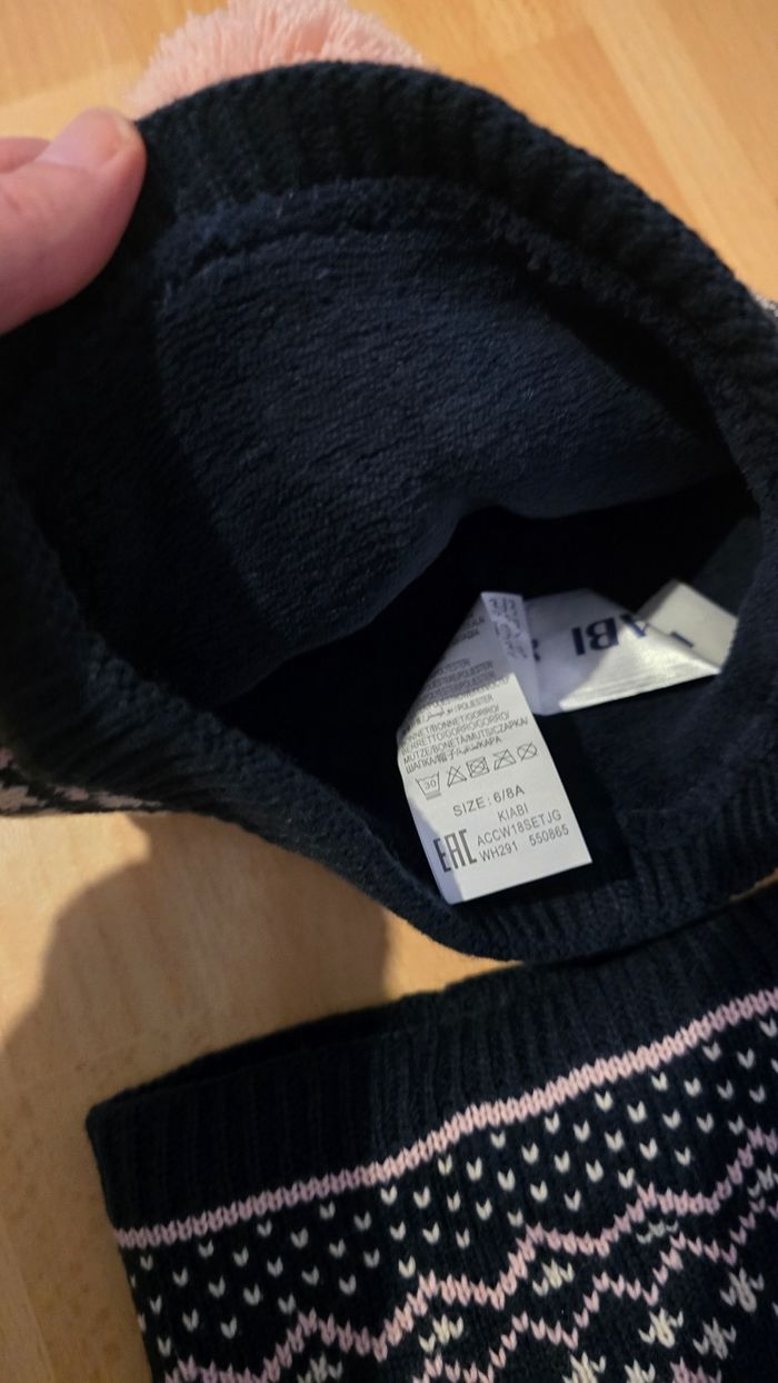 Neufs (non portés) 🥰🩷 bonnet et snood 8 ans fille 🥰🩷 - photo numéro 3