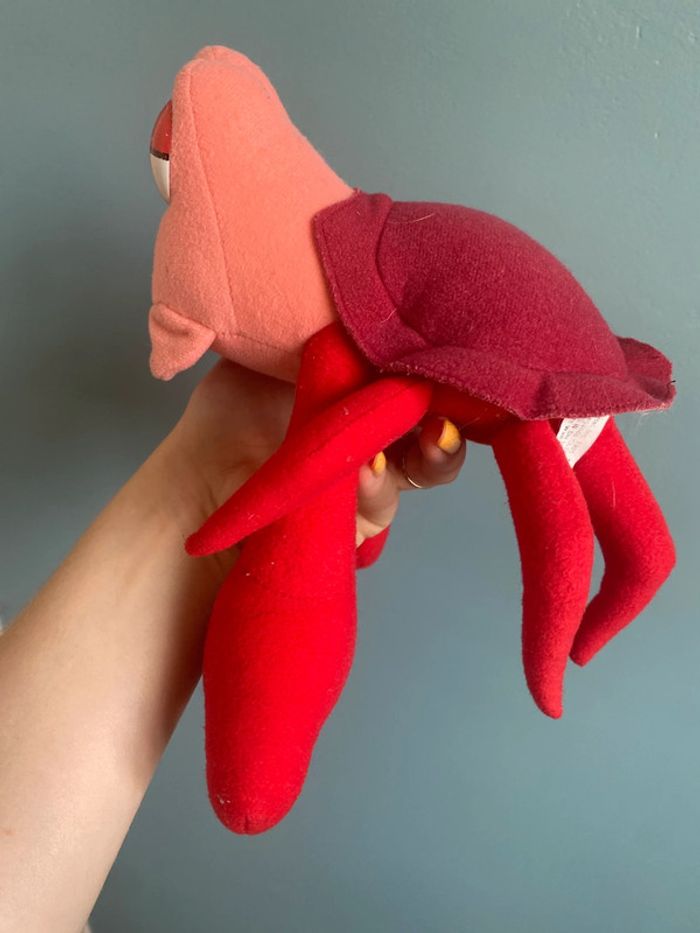 Peluche le crabe Sebastien de la petite sirène Disney - photo numéro 5